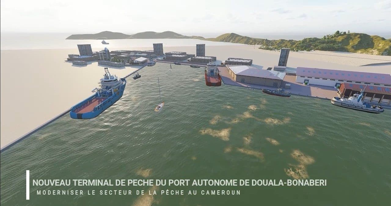 Réhabilitation et extension du quai du port d'Idenau